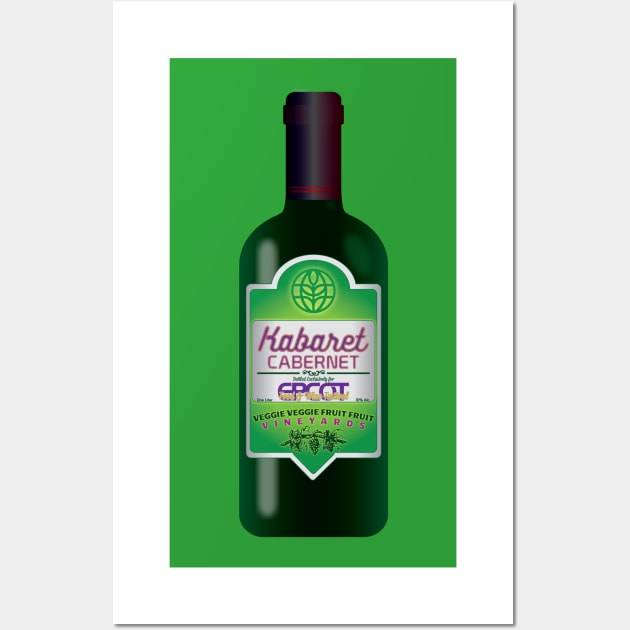 Kabaret Cabernet Wall Art by OneLittleSpark